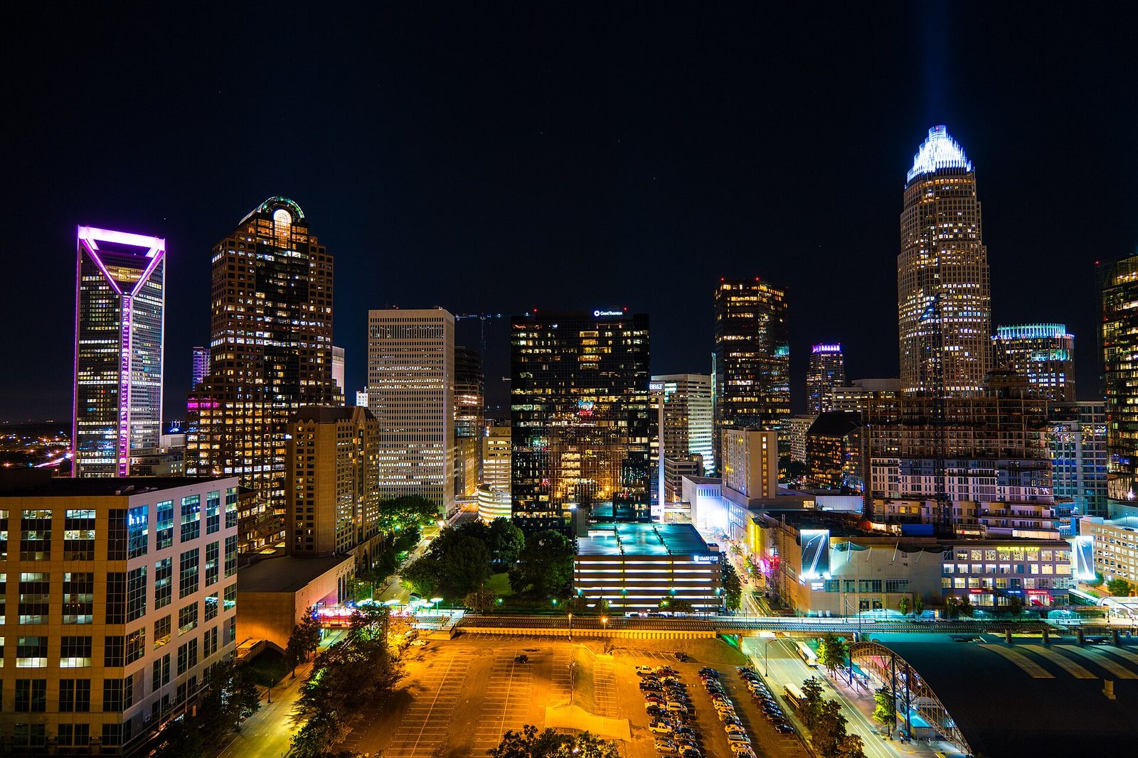 Charlotte skyline