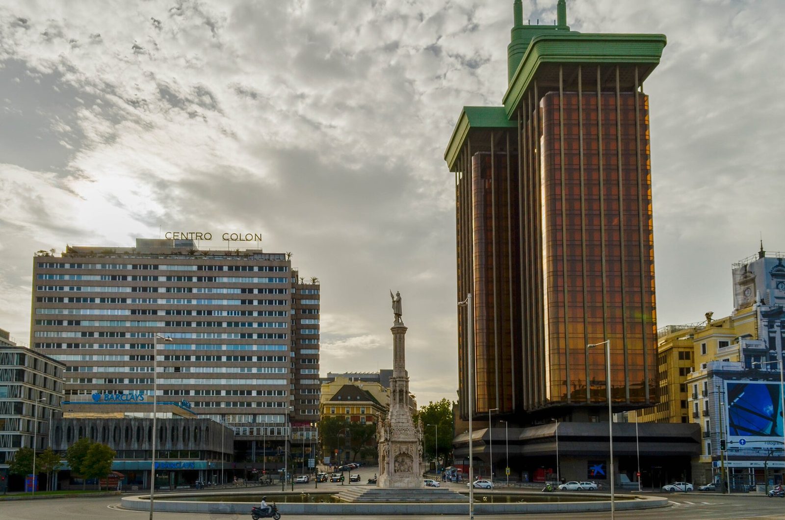 Madrid skyline