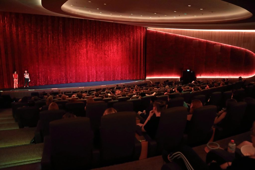 audience seated auditorium
