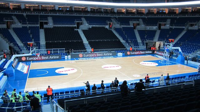 basketball court arena