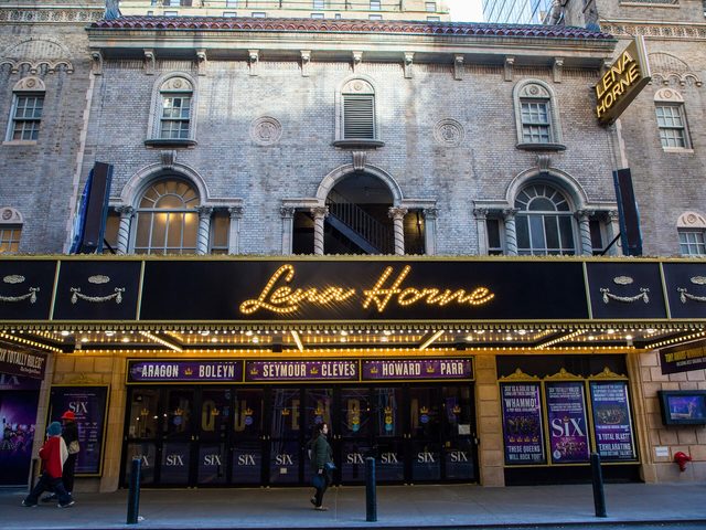 broadway theatre marquee