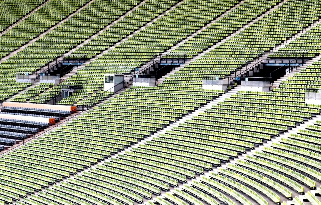 empty stadium seats