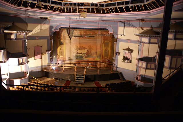theatre auditorium empty seats