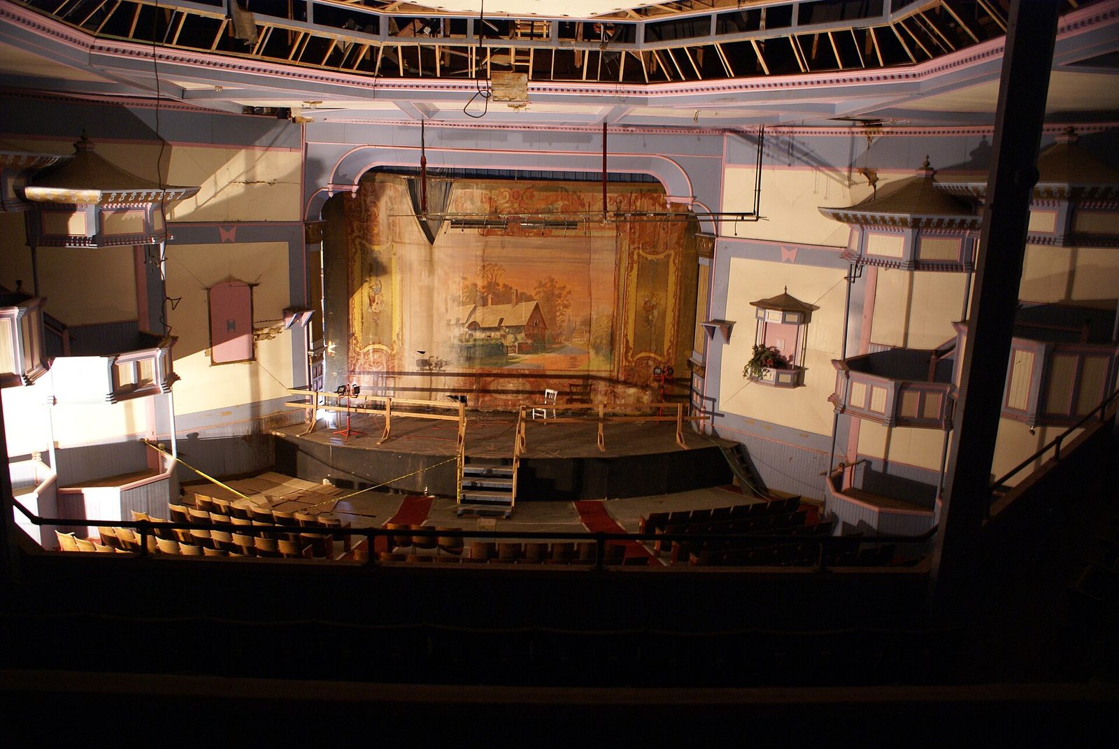 theatre auditorium empty seats