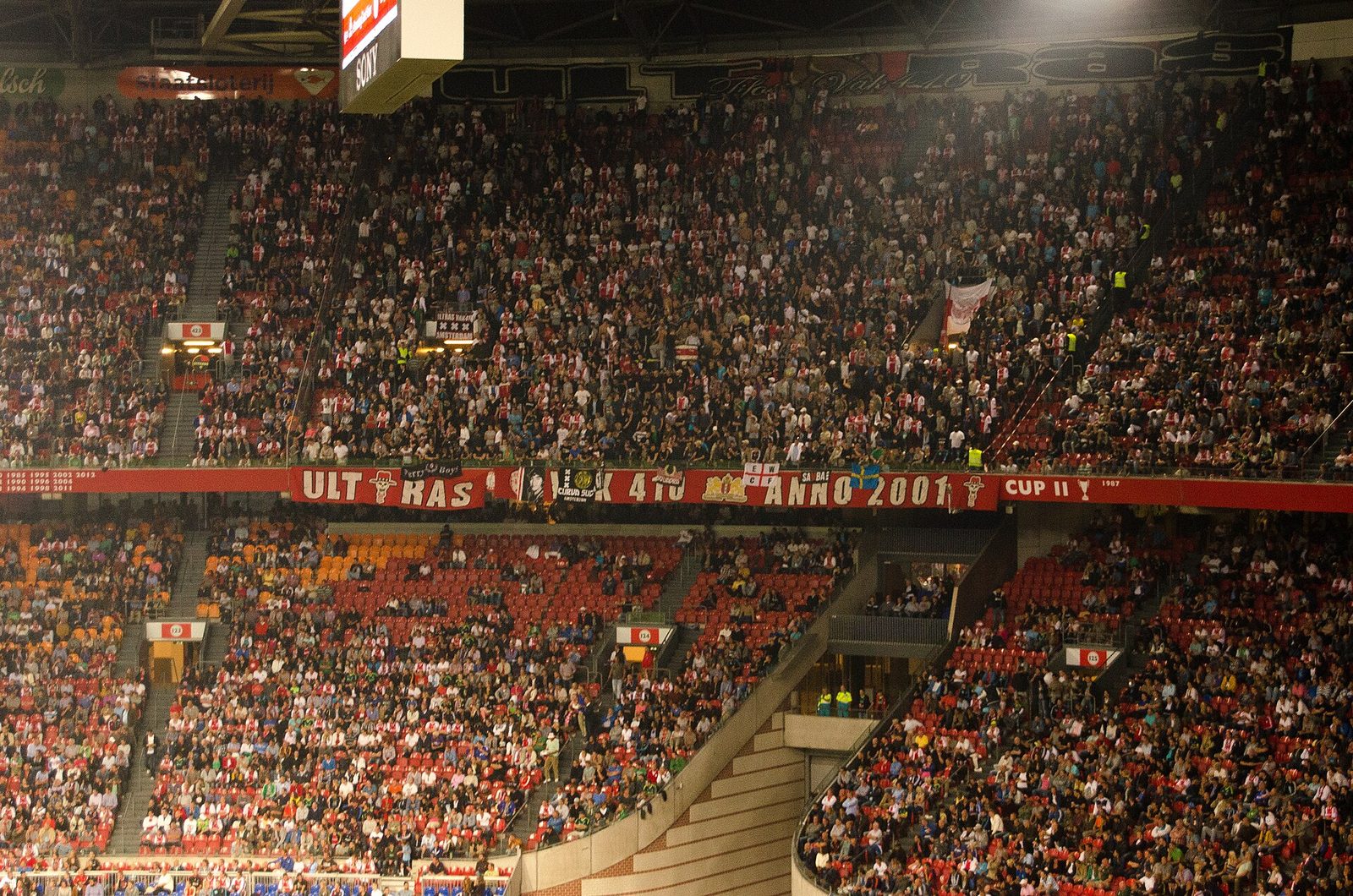 Ajax game day at Johan Cruijff ArenA