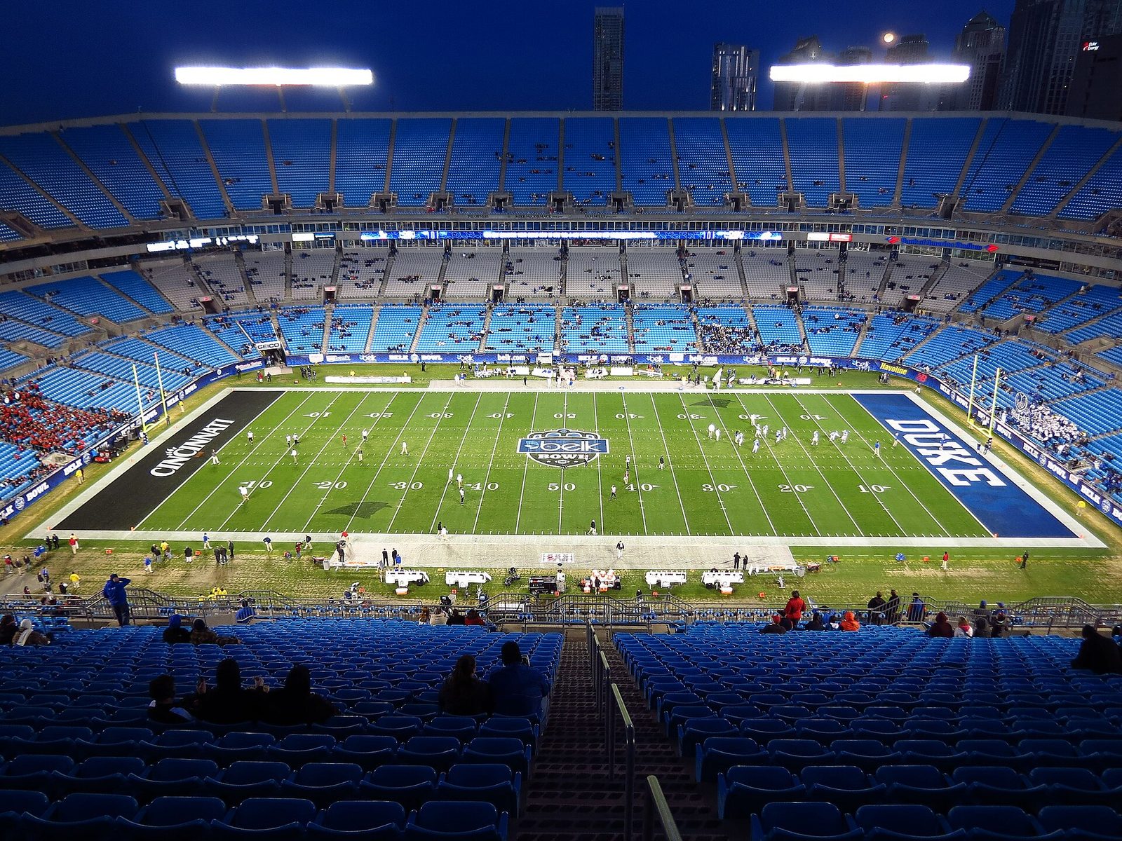 Carolina Panthers game day at Bank of America Stadium