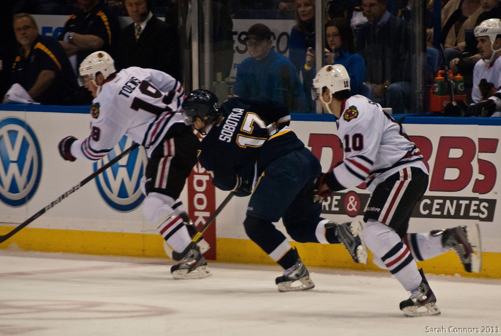Chicago Blackhawks game day at United Center