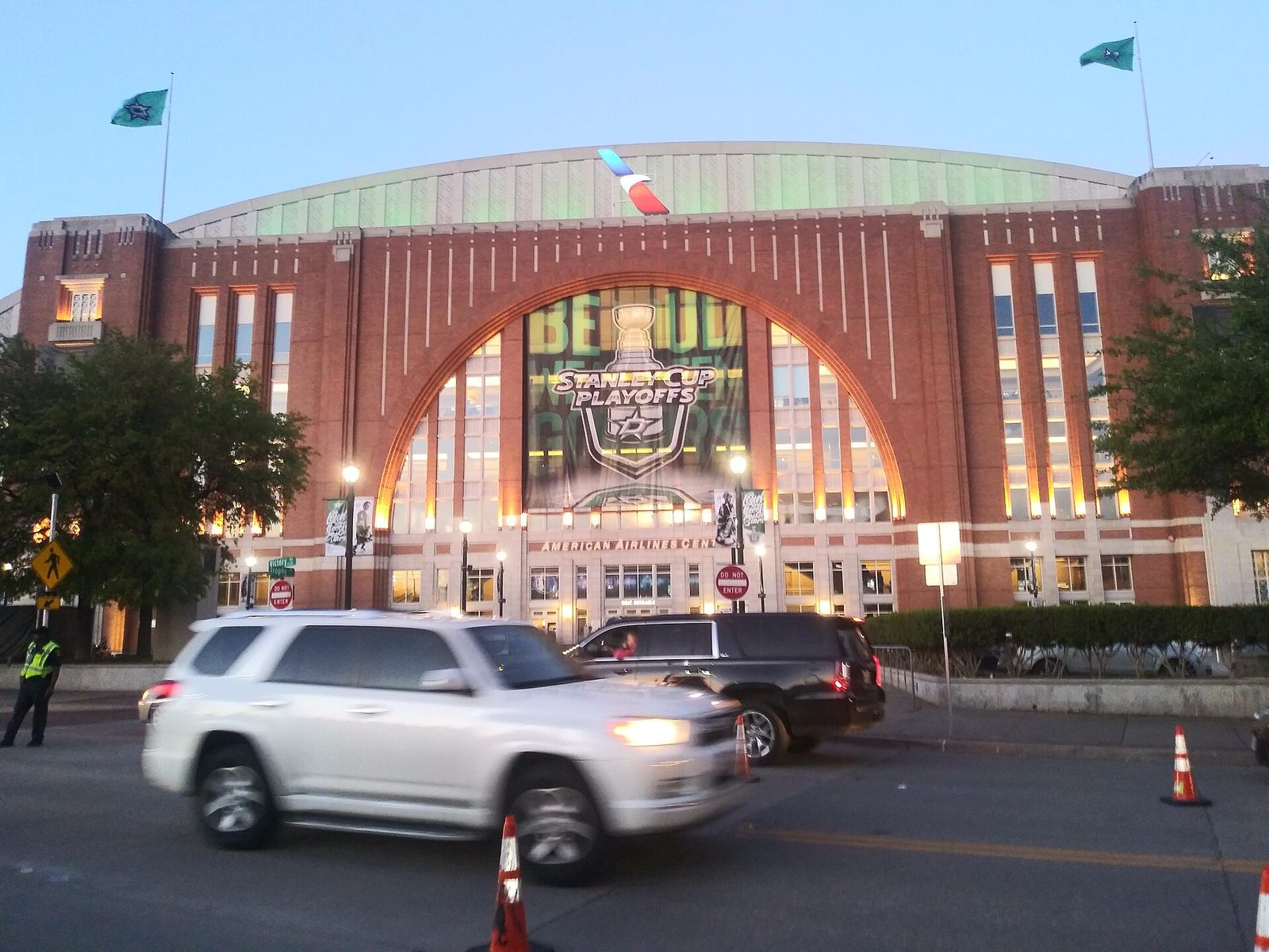 Dallas Mavericks game day at American Airlines Center
