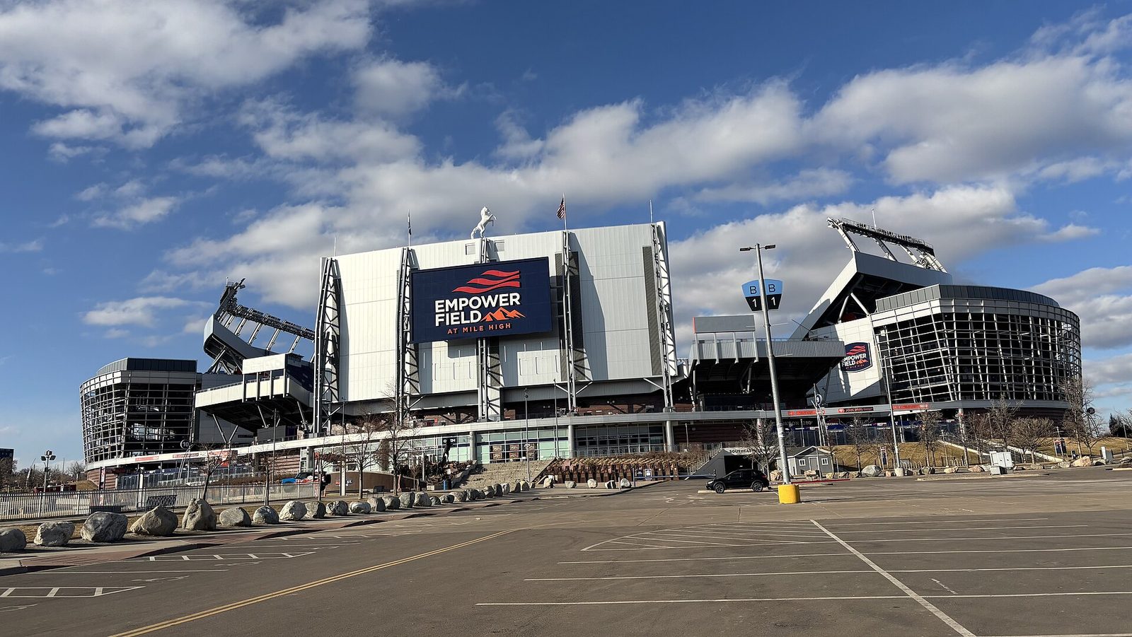 Denver Broncos game day at Empower Field at Mile High