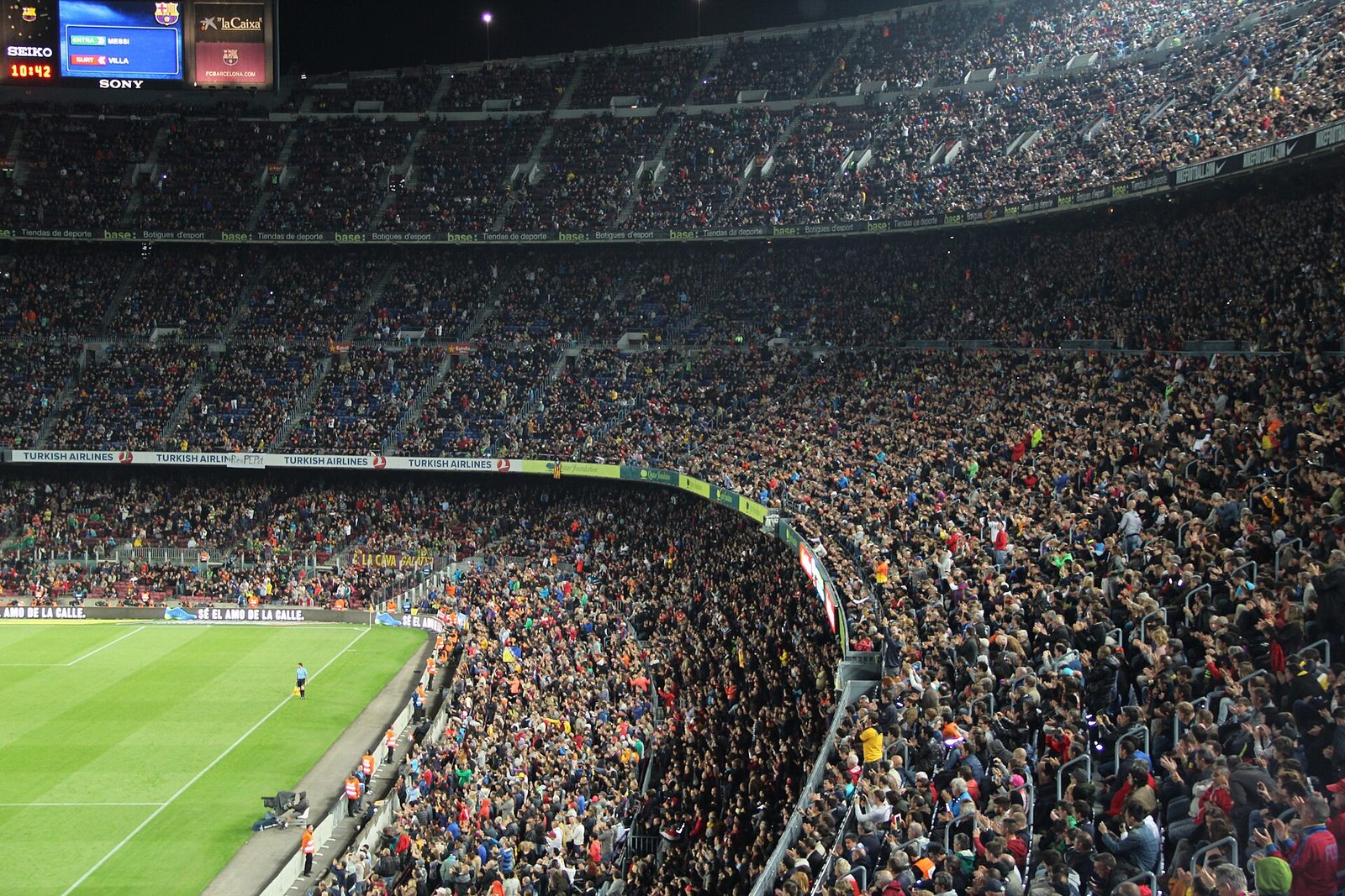 FC Barcelona game day at Spotify Camp Nou
