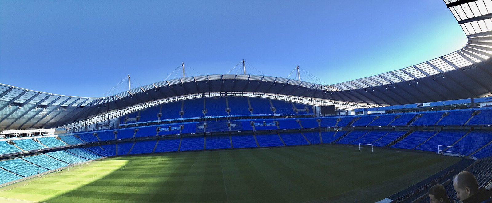 Manchester City game day at Etihad Stadium