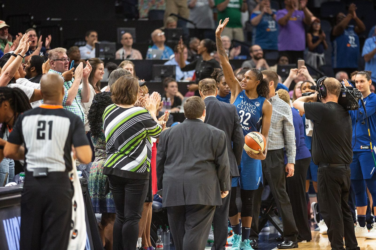 Minnesota Timberwolves game day at Target Center