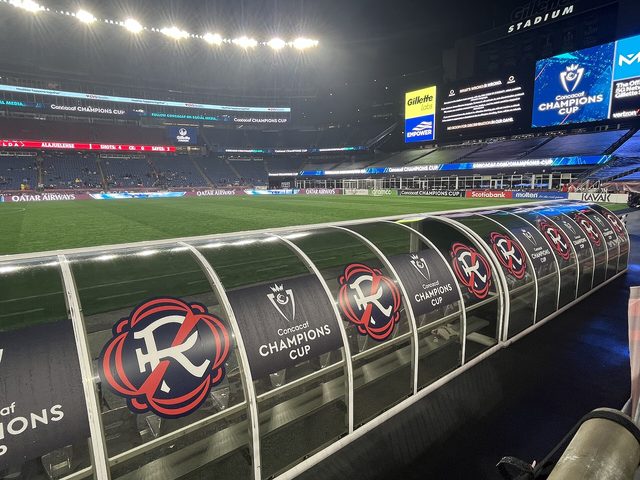 New England Revolution game day at Gillette Stadium