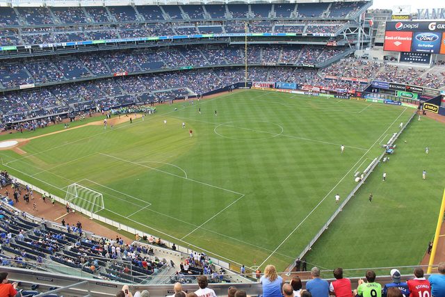 New York City FC game day at Yankee Stadium