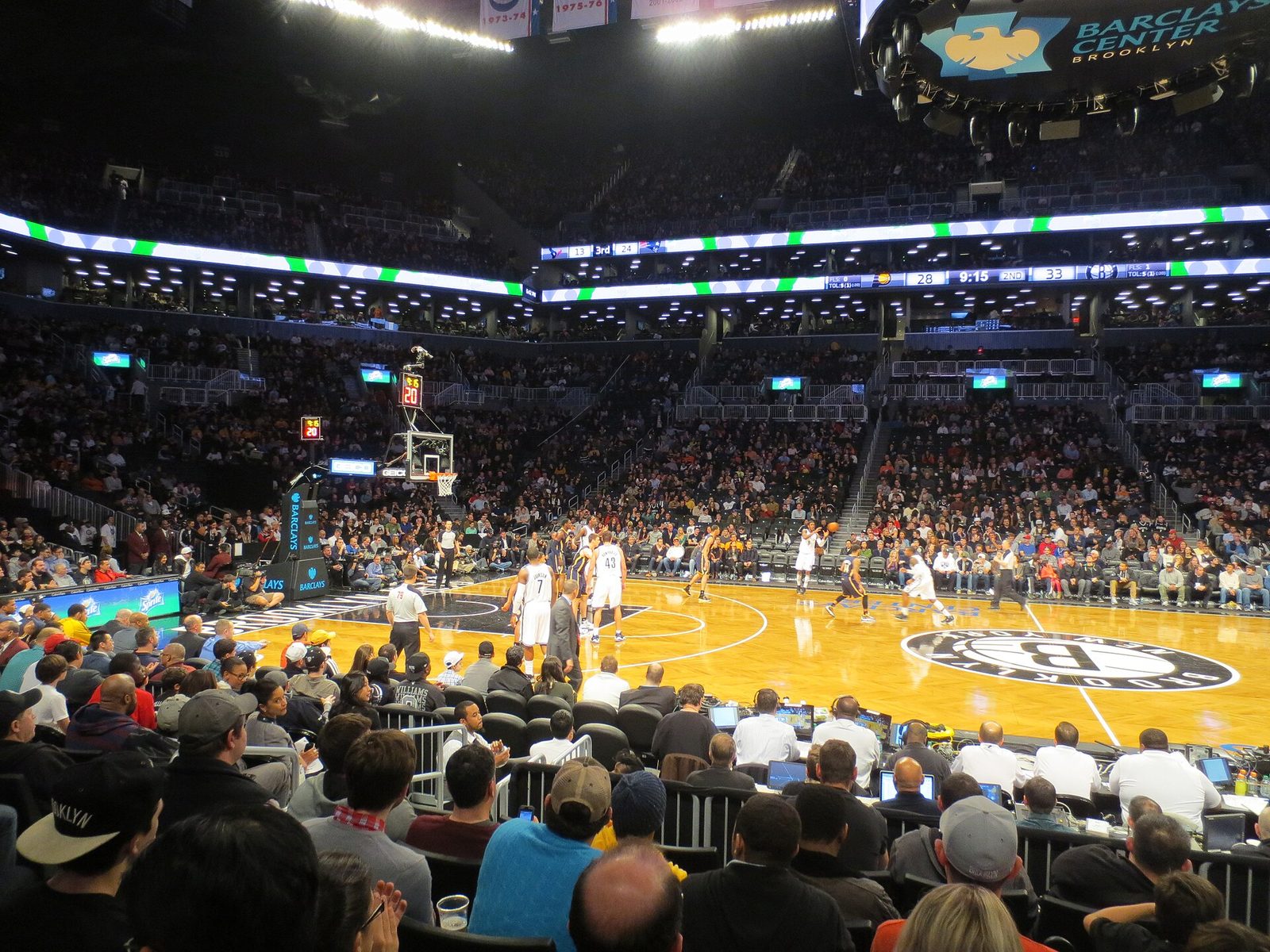 New York Liberty game day at Barclays Center