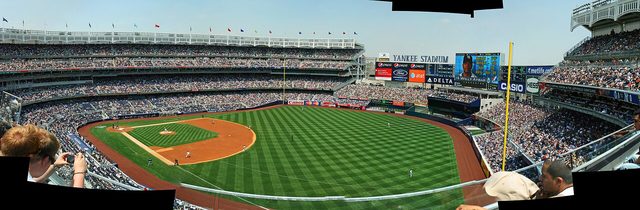 New York Yankees game day at Yankee Stadium
