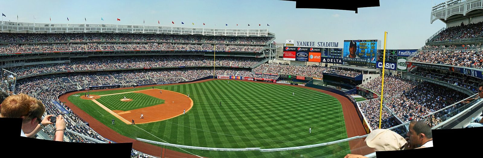 New York Yankees game day at Yankee Stadium