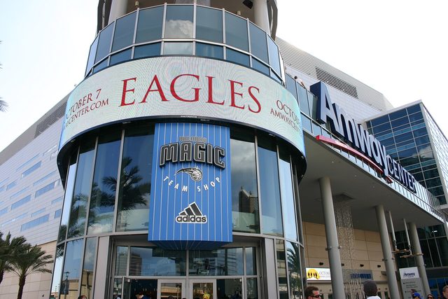 Orlando Magic game day at Kia Center