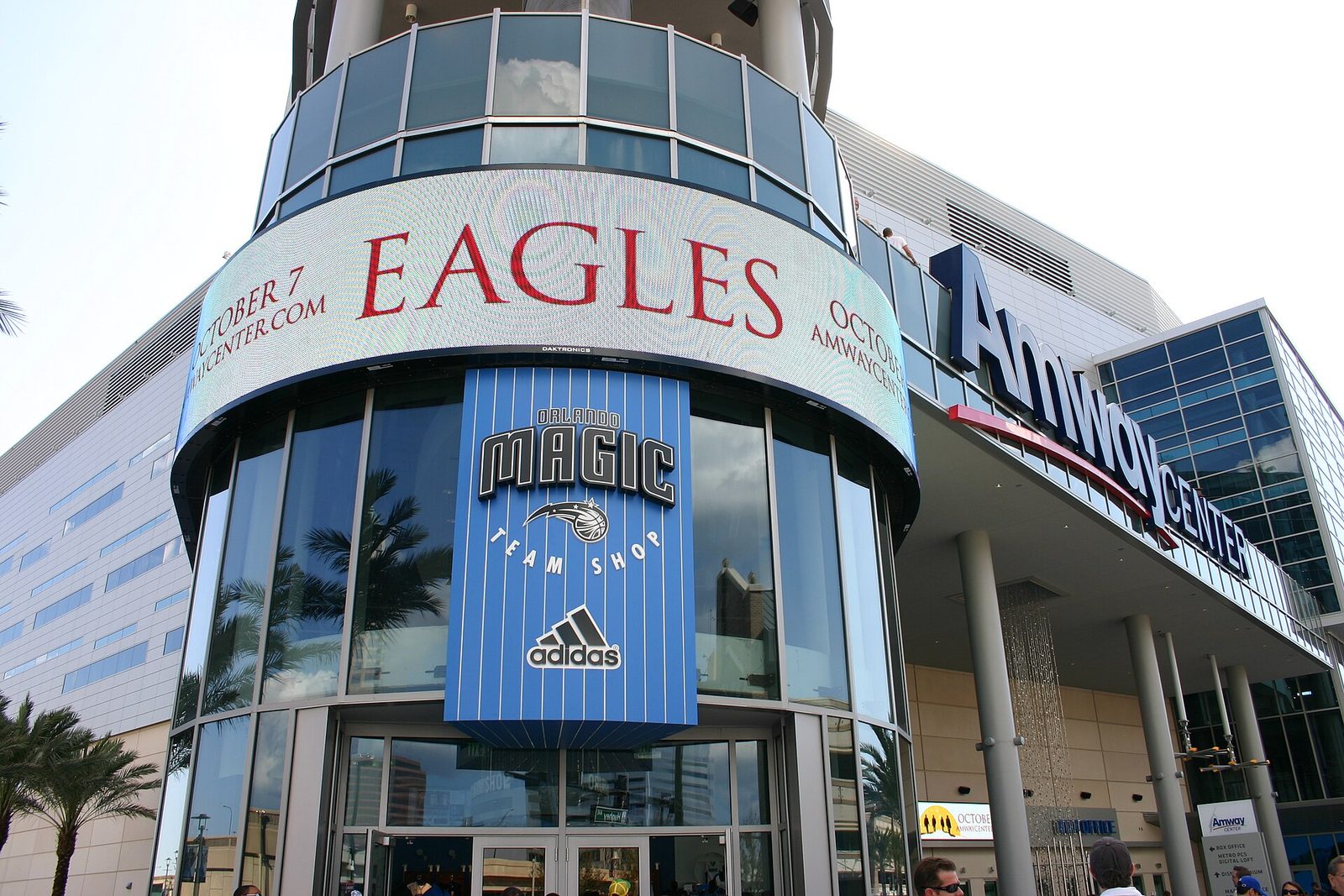 Orlando Magic game day at Kia Center
