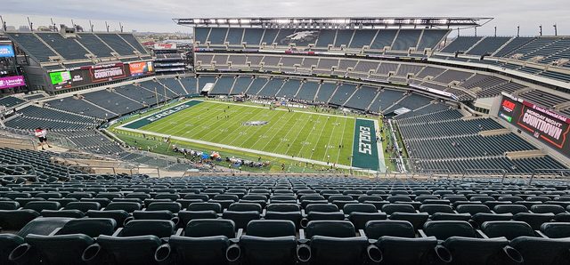 Philadelphia Eagles game day at Lincoln Financial Field