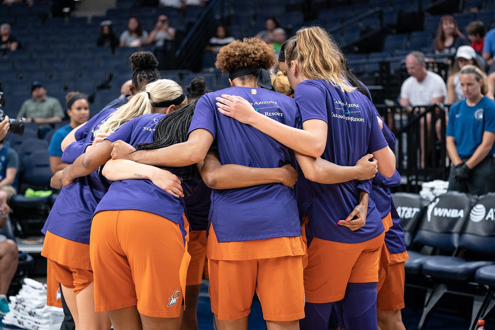 Phoenix Mercury game day at Footprint Center