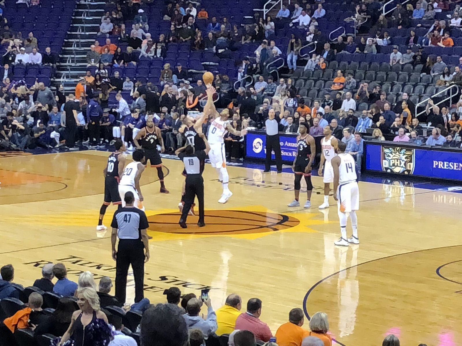 Phoenix Suns game day at Footprint Center