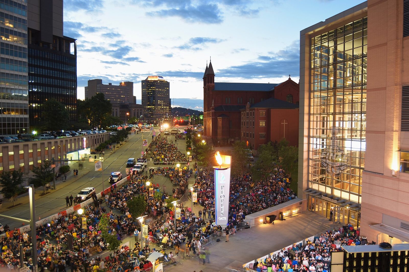 Pittsburgh Penguins game day at PPG Paints Arena