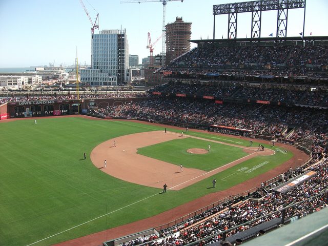 San Francisco Giants game day at Oracle Park