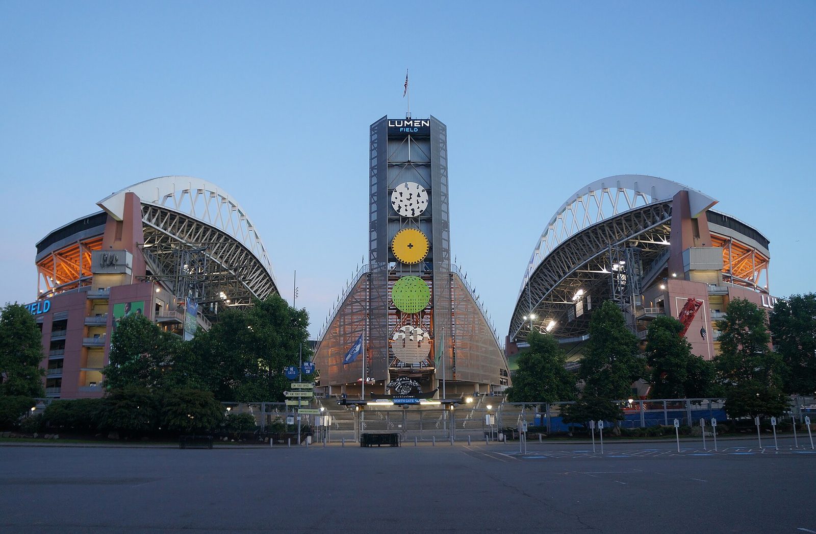 Seattle Seahawks game day at Lumen Field