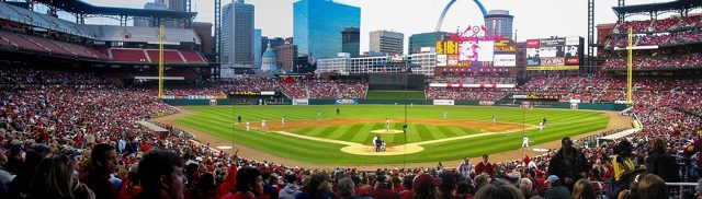 St. Louis Cardinals game day at Busch Stadium