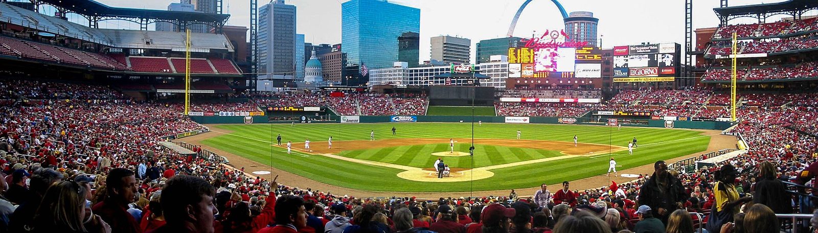 St. Louis Cardinals game day at Busch Stadium