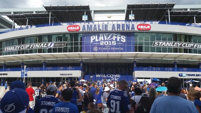 Tampa Bay Lightning game day at Benchmark International Arena