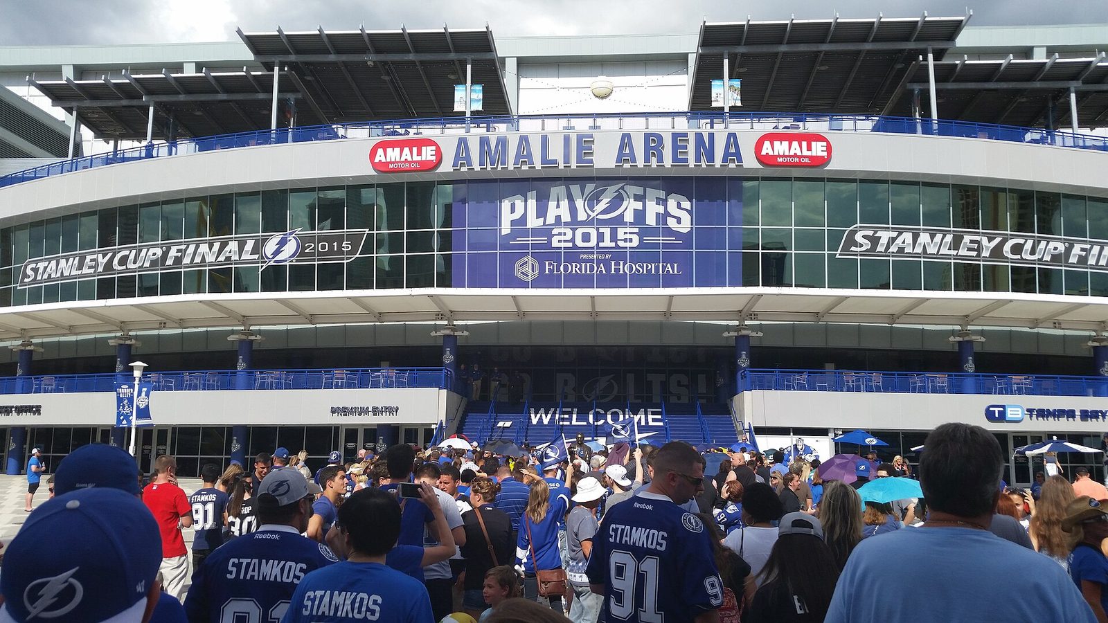 Tampa Bay Lightning game day at Benchmark International Arena