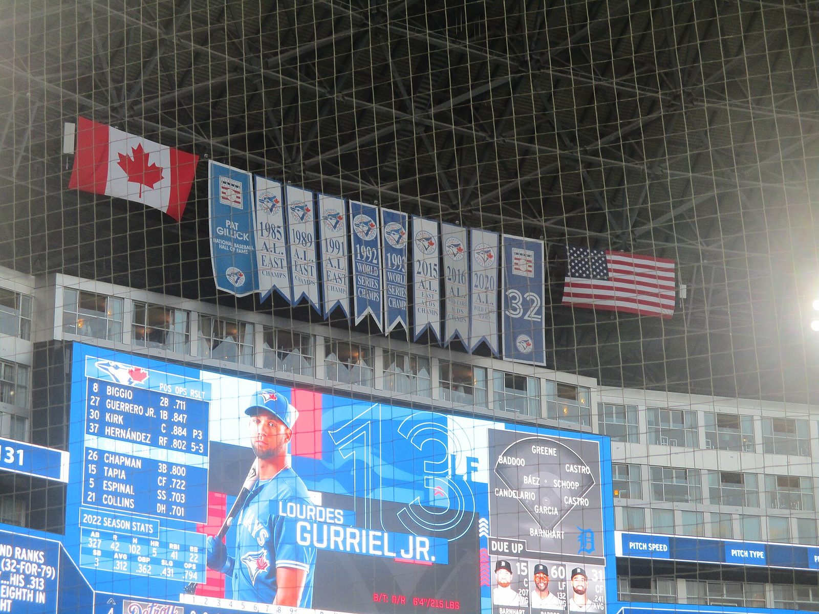 Toronto Blue Jays game day at Rogers Centre
