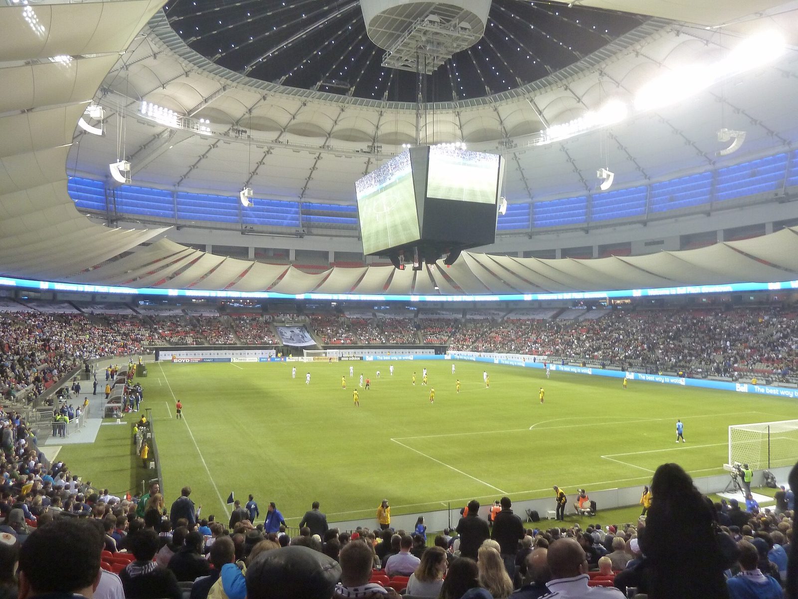 Vancouver Whitecaps FC game day at BC Place
