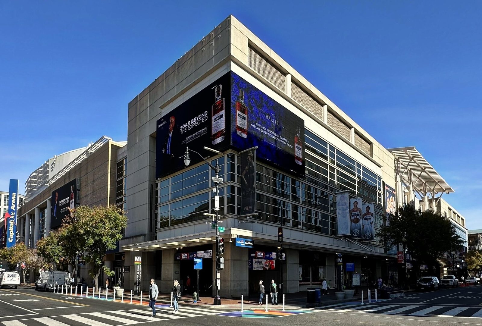 Washington Wizards game day at Capital One Arena