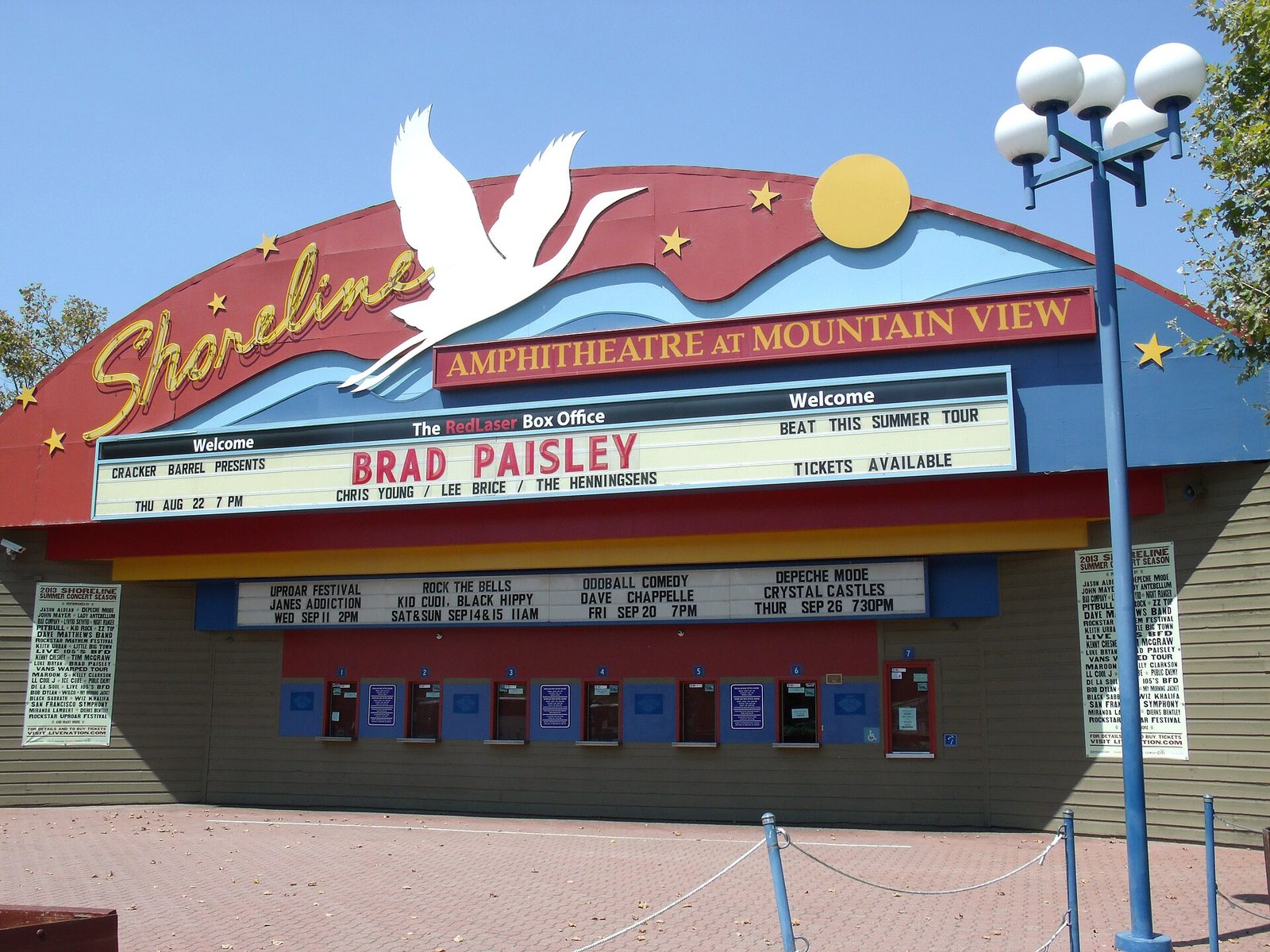 Shoreline Amphitheatre — amphitheatre